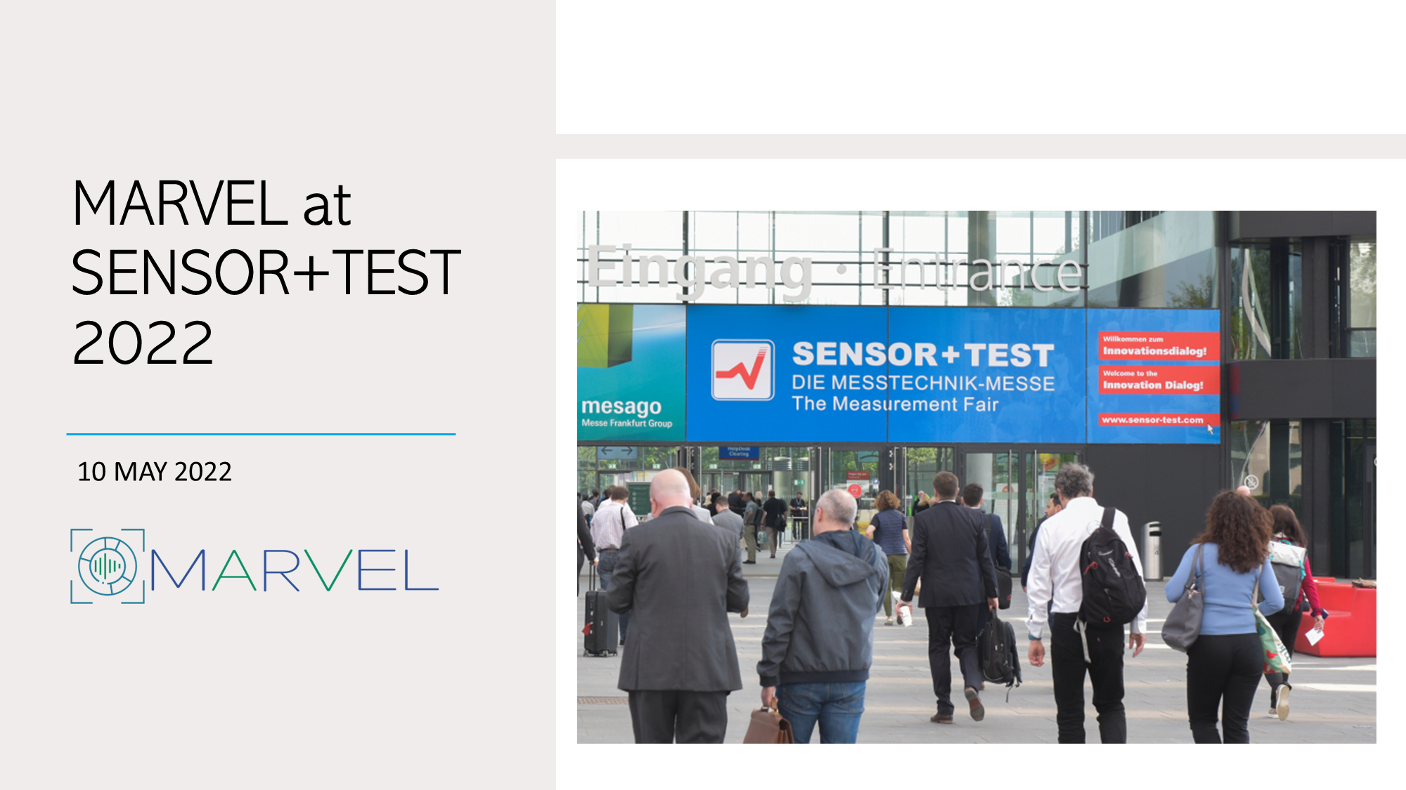 Read more about the article MARVEL at SENSOR+TEST 2022
